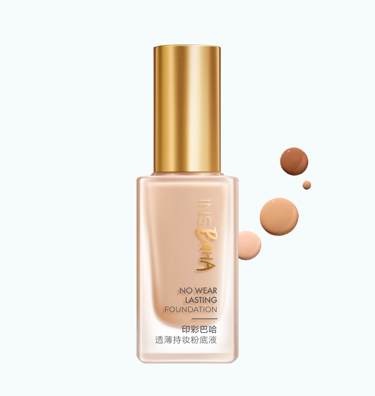 金沙9001cc以诚为本印彩巴哈透薄持妆粉底液-柔雾型/柔润型